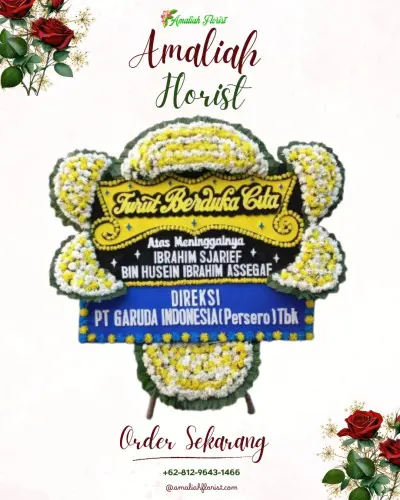 Papan Bunga Duka di Hotel Aquarius Boutique Palangkaraya